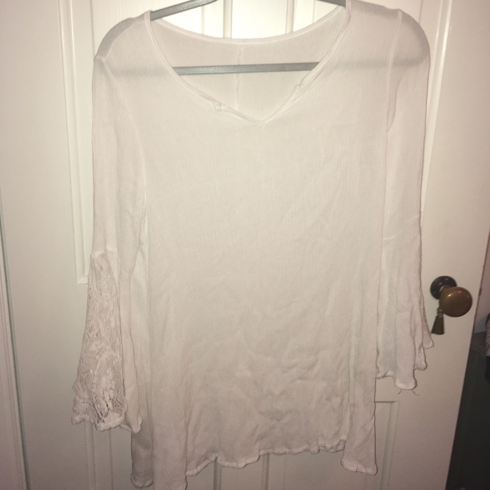 White swimsuit cover up
